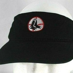 Chicago White Sox Black Visor Adjustable
